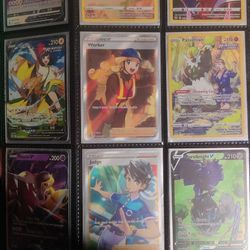 Pokemon And Magic Card Lot (28pgs Total)