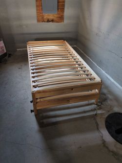 Pine Wooden Stackable Bed Fram