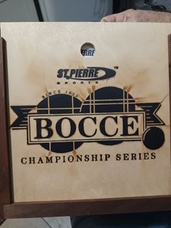 St Pierre tournament bocce championship series in great shape