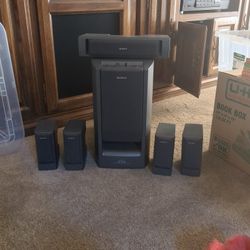 Sony Surround Sound System With Subwoofer 