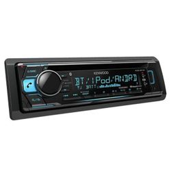 Kenwood KDC-BT31 Bluetooth - USB - Auxiliary Input - CD Radio Single Din Receiver Tested & Works