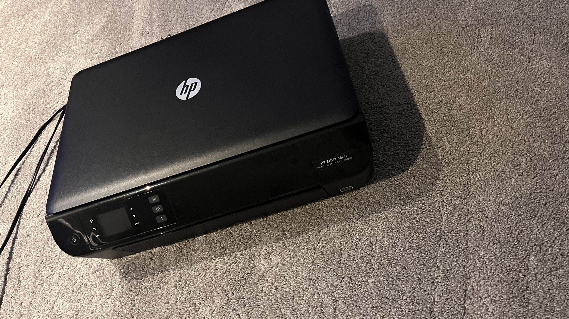 HP Envy 4500 All-in-One Inkjet Printer Print Scan Copy for PARTS OR REPAIRS NO SHIPPING 