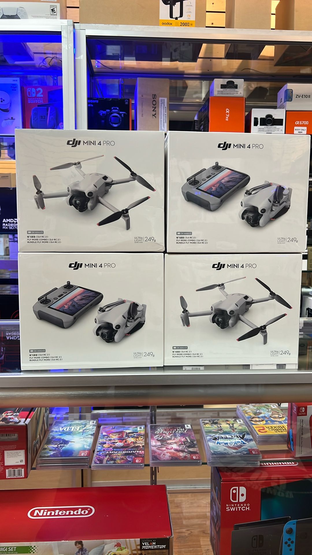 Dji Mini 4 Pro FMC With RC < 4th Of July Special 