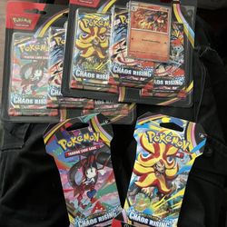 Pokemon Chaos Rising 3 Pack Blister
