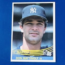1984 Donruss Don Mattingly Rookie Baseball Card 