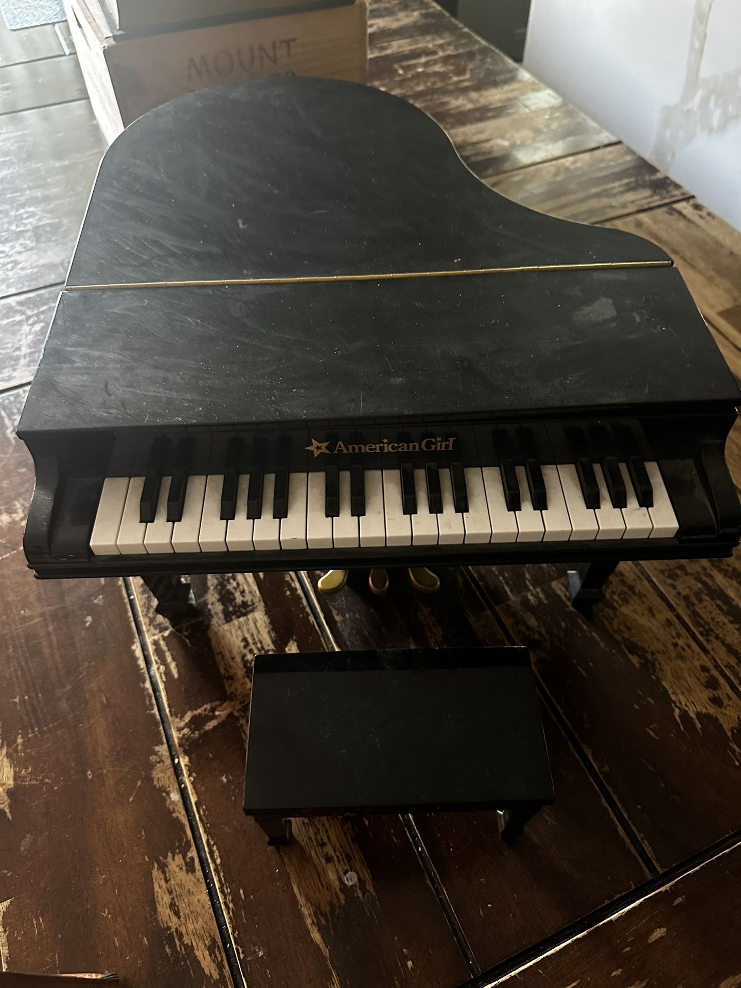 American Girl Piano Needs Batteries Missing Lid Stand