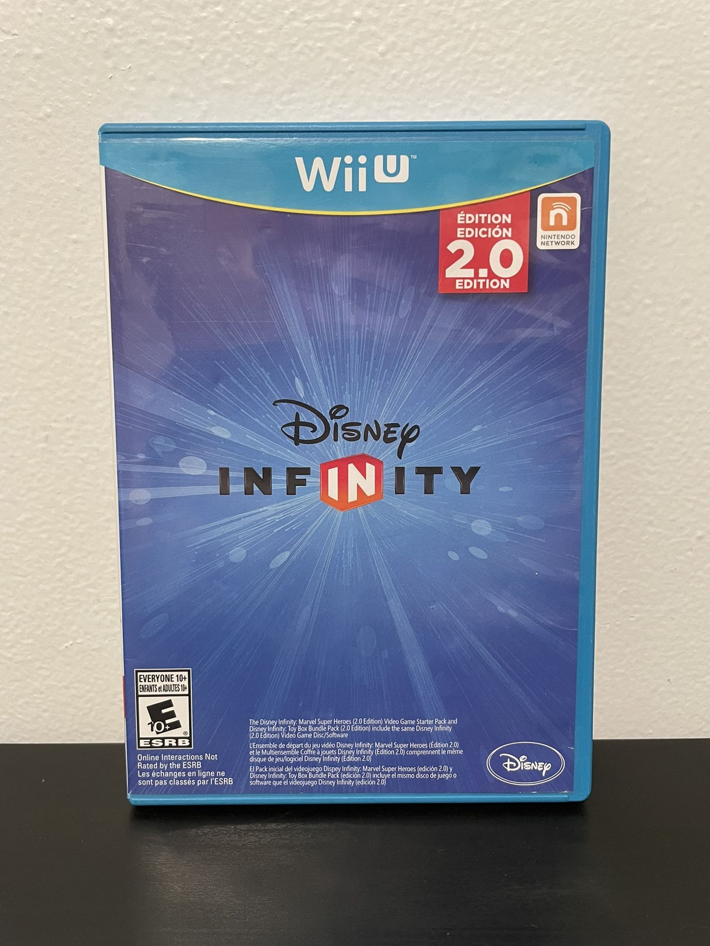 Disney Infinity 2.0 Edition Nintendo Wii U Like New CIB w/ Manual Video Game
