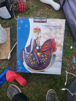 Nutcracker Wooden Rocking Horse