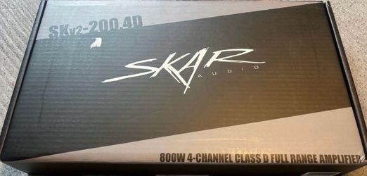 Skar Audio SKv2-200.4D 800W 4 channel