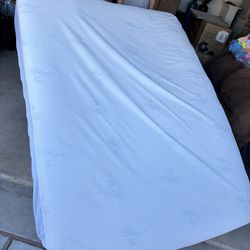 Queen Mattress With Waterproof Mattress Protector 