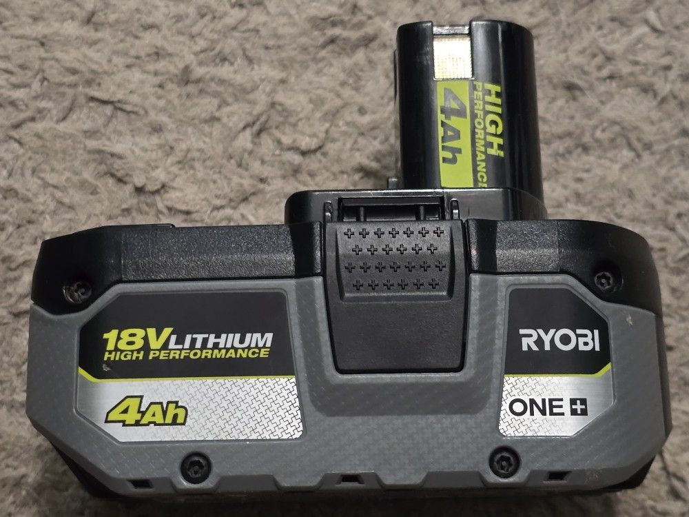 Ryobi 18V 4ah High Perf 2 for $70