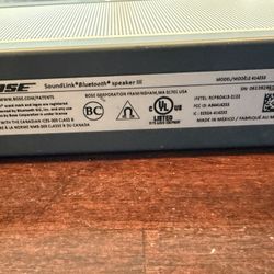 BOSE SoundLink III Bluetooth Speaker 
