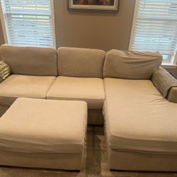 Macys Radley Grey Sectional, Love Seat And Otto Manyoiuy