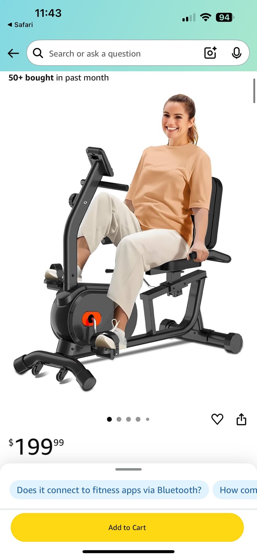 ENCHANFIT Exercise Bike