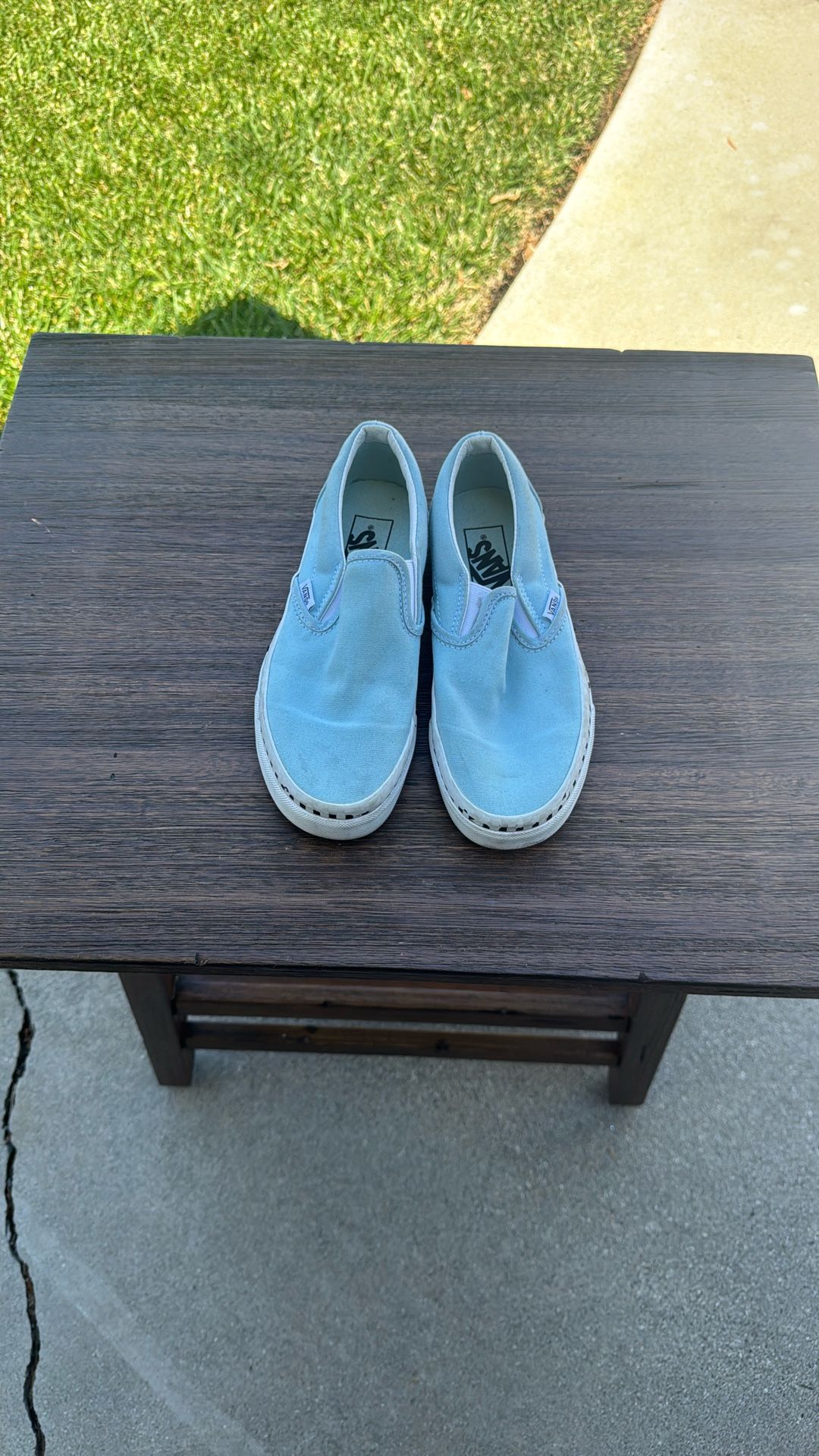 Sky Blue Vans Women's Size 6