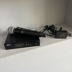 SHURE QLXD4 SM58 PROFESSIONAL WIRELESS MICROPHONE 🎤 LIKE NEW 