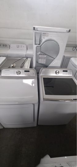 Samsung Top Load Washer and Dryer Set
