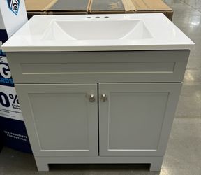30” Grey Vanity - New In Box