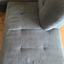 Blue couch