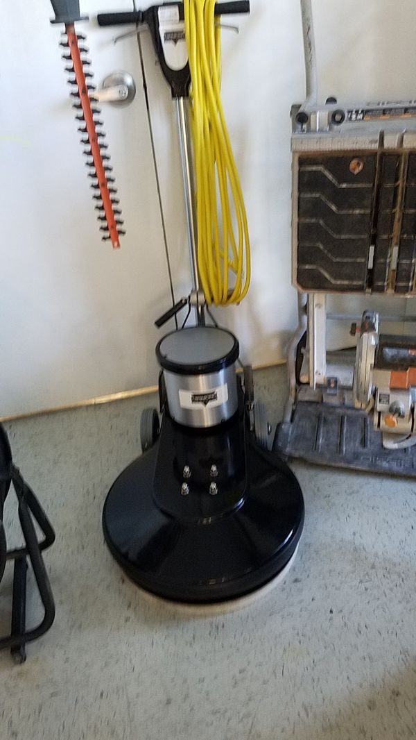 old fashioned floor buffer