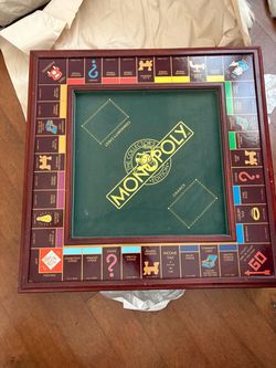 Franklin mint monopoly game board