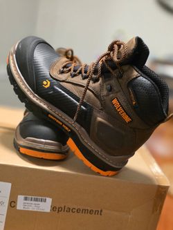 Wolverine Men's Overpass Composite Toe Waterproof Work Boots