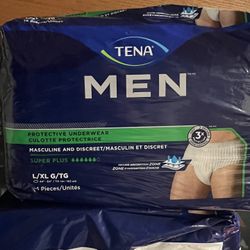 Men Lg/xl Brief Protective Underwear 