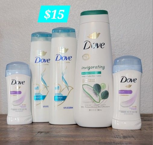Dove Women Bodywash, Dove Deodorant And Dove Shampoo Bundle $15 Near Costco In Panama Line #93313