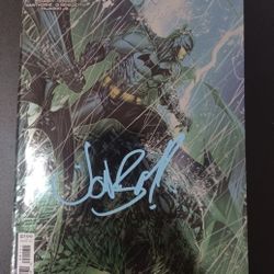 Batman Catwoman The Gotham War Battle Lines #1 Signed By Jonboy Meyers 