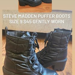 Steve Madden Puffer Boots