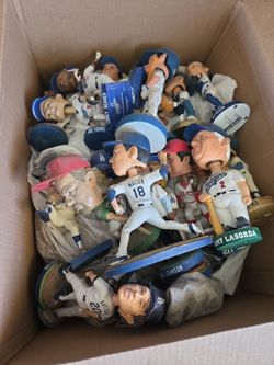 Dodgers bobble heads lots of sports cards need gone today