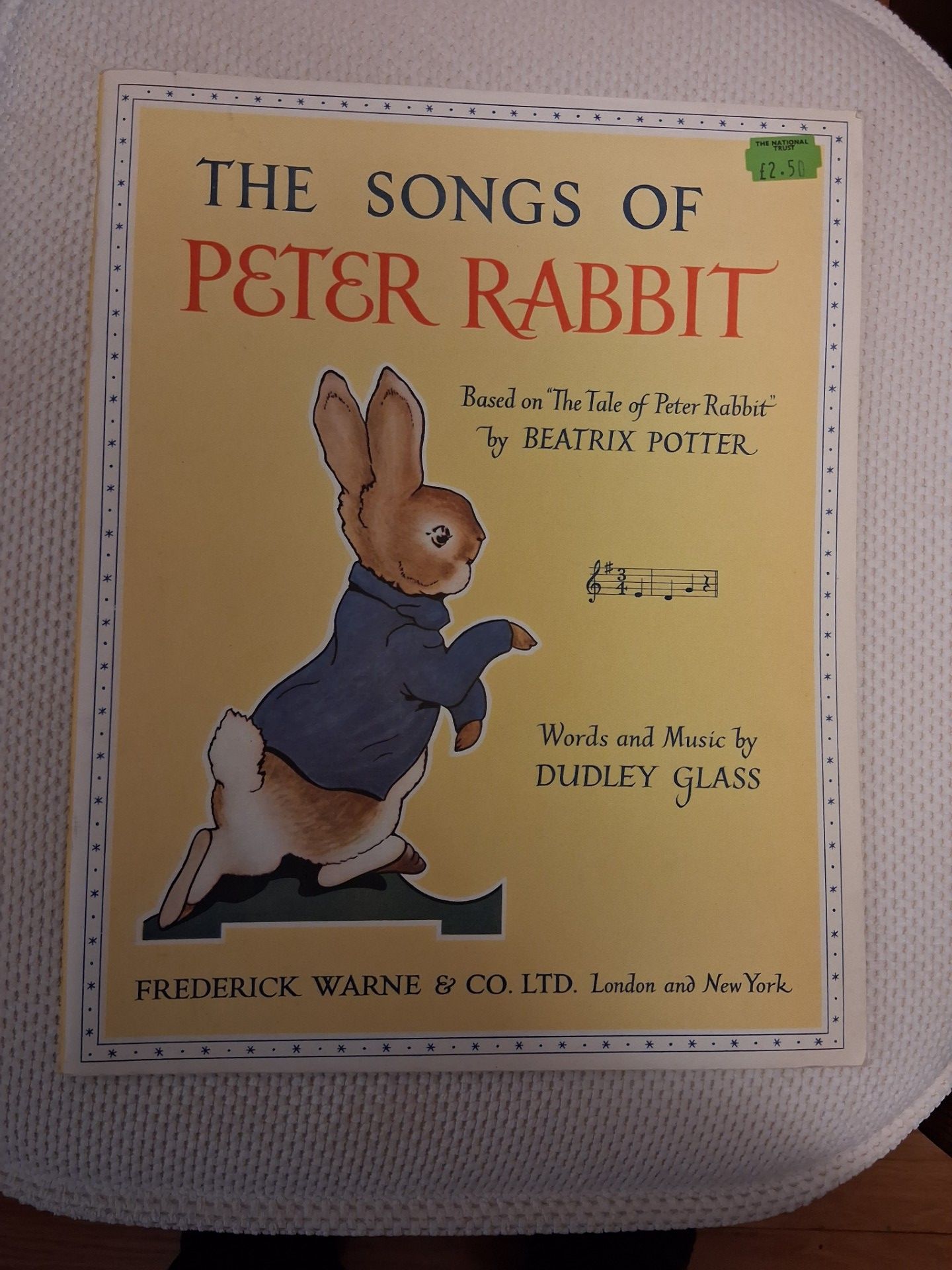 The Songs of Peter Rabbit 1982 Reprint