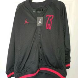 Jordan Men's Mesh Bomber Jacket Size XL (Ts-E3)