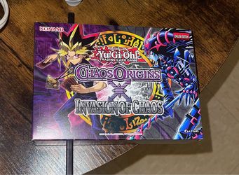 Yu-Gi-Oh Chaos Origins X Invasion of Chaos Mini Box SEALED