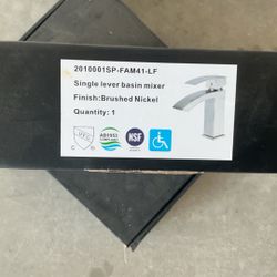 Two Brand New Bathroom Faucets