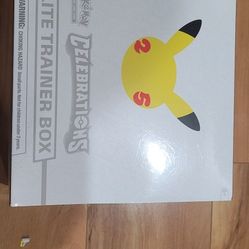 Brand New Unopened Pokémon Celebrations Elite Trainer Box
