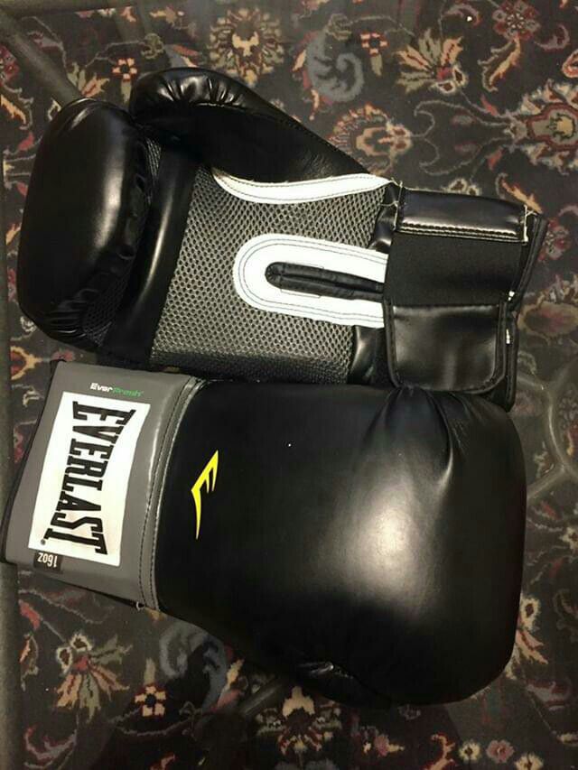 Everlast 16oz boxing gloves