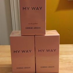 Authentic Brand New Giorgio Armani My Way Concentrated Parfum Spray Sealed Box $65 Each 