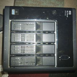 WD 24TB My Cloud Pro Series PR4100 Network Attached Storage - NAS - WDBNFA0240KBK-NESN