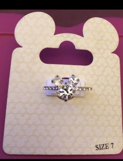 Size 7 Mickey Mouse ring new from Disney $25