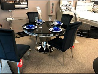 Down payment delivery free new dining table available financial