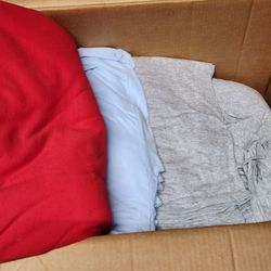 3XL Blank TShirt Merch 48 shirts blue red gray