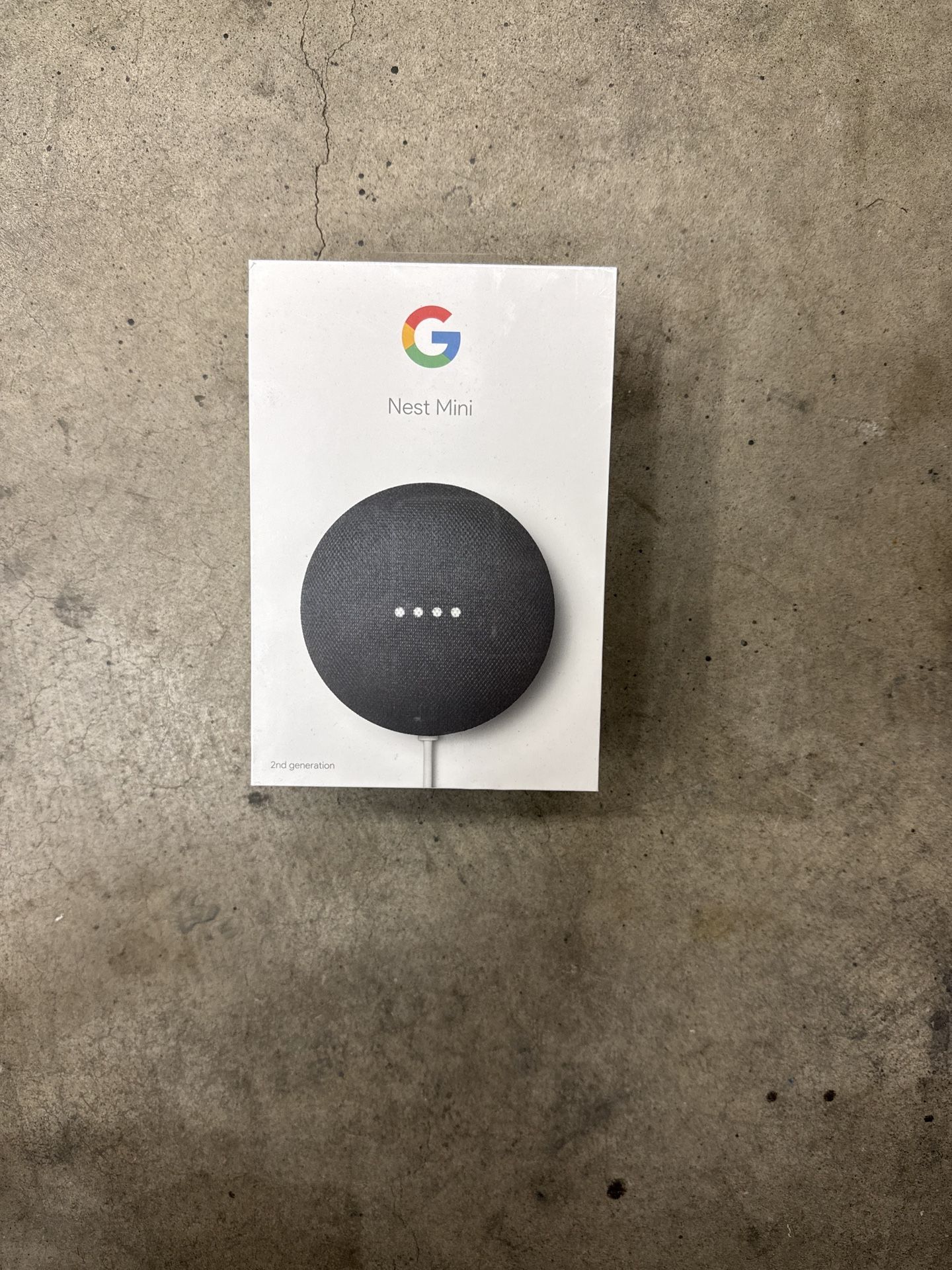Google Nest Mini (2nd Gen) – Brand New, Sealed
