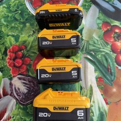 Dewalt Batteries 