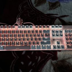 Pink Mechanical Keyboard