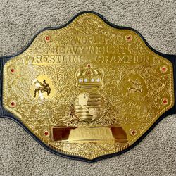 Ultra Rare 4mm WCW Championship Belt