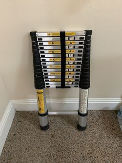 Wolfwise Telescoping Ladder – 330 lb / 150kg Rating – Compact Extendable