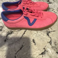Vans Pink Suede Shoes