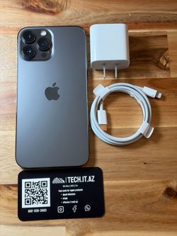 📱 iPhone 13 Pro Max | 512GB | Graphite | T-Mobile/Metro PCS Only | Hablo Español