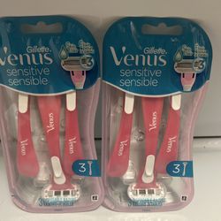 Gillette Venus Sensitive Disposable razor 2 for $9